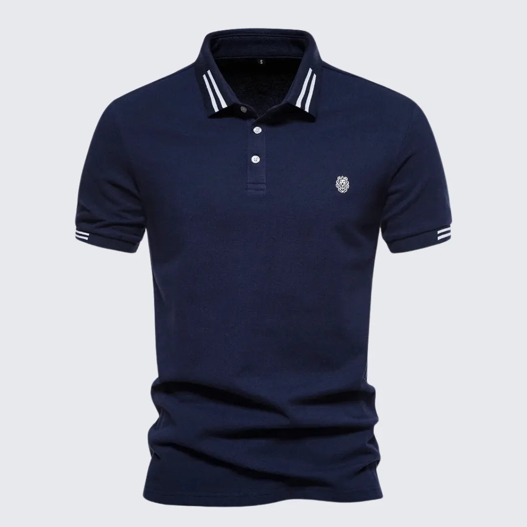 Camisa Polo Masculina Sevilha Camisa Polo Masculina Sevilha - Vestuário 085 Fragatto Azul Marinho P