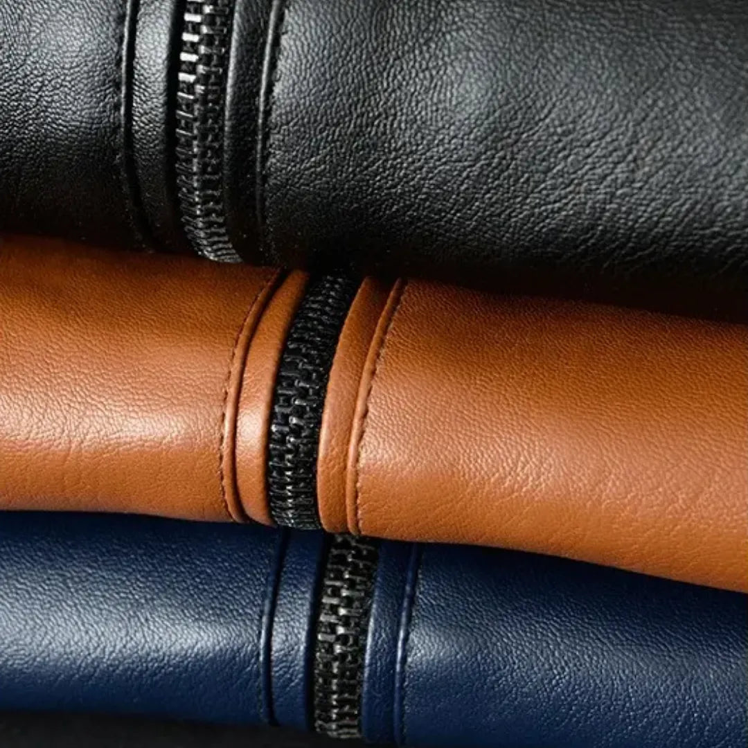 Jaqueta Masculina de Couro Alpha Jaqueta Masculina de Couro Alpha - Vestuário 124 Fragatto