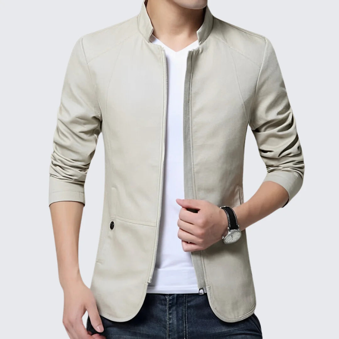 Jaqueta Masculina Slim Madrid Jaqueta Masculina Slim Madrid - Vestuário 128 Fragatto Creme M