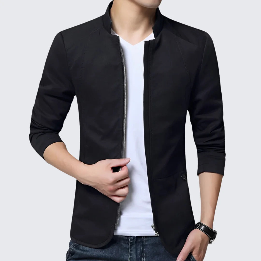Jaqueta Masculina Slim Madrid Jaqueta Masculina Slim Madrid - Vestuário 128 Fragatto Preto M