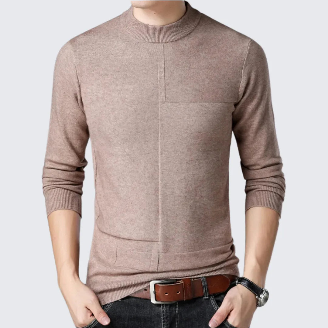 Suéter Masculino Casual Suéter Masculino Casual - Vestuário 101 Fragatto Cáqui M