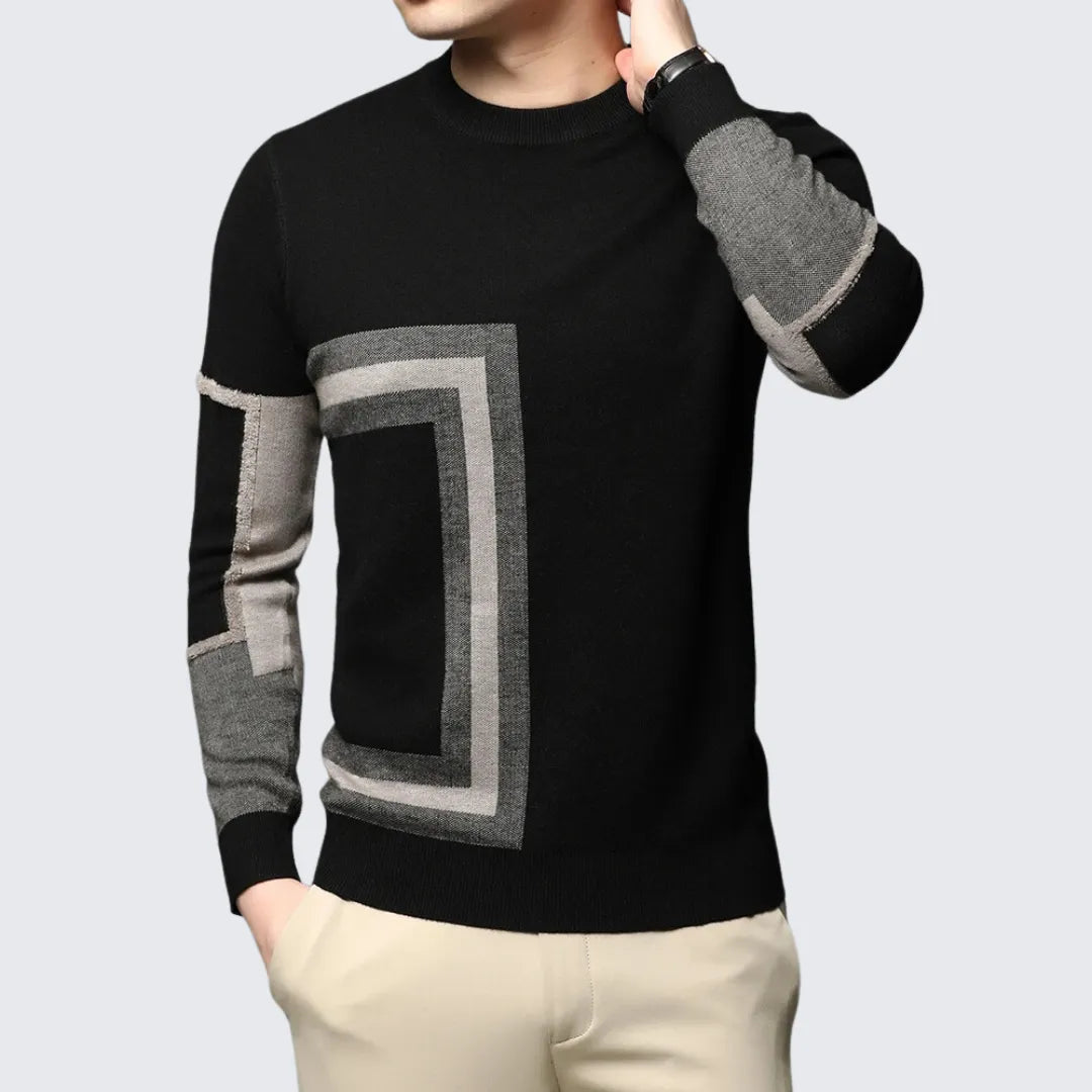 Suéter Masculino Gola Redonda Gavin Suéter Masculino Gola Redonda Gavin - Vestuário 100 Fragatto