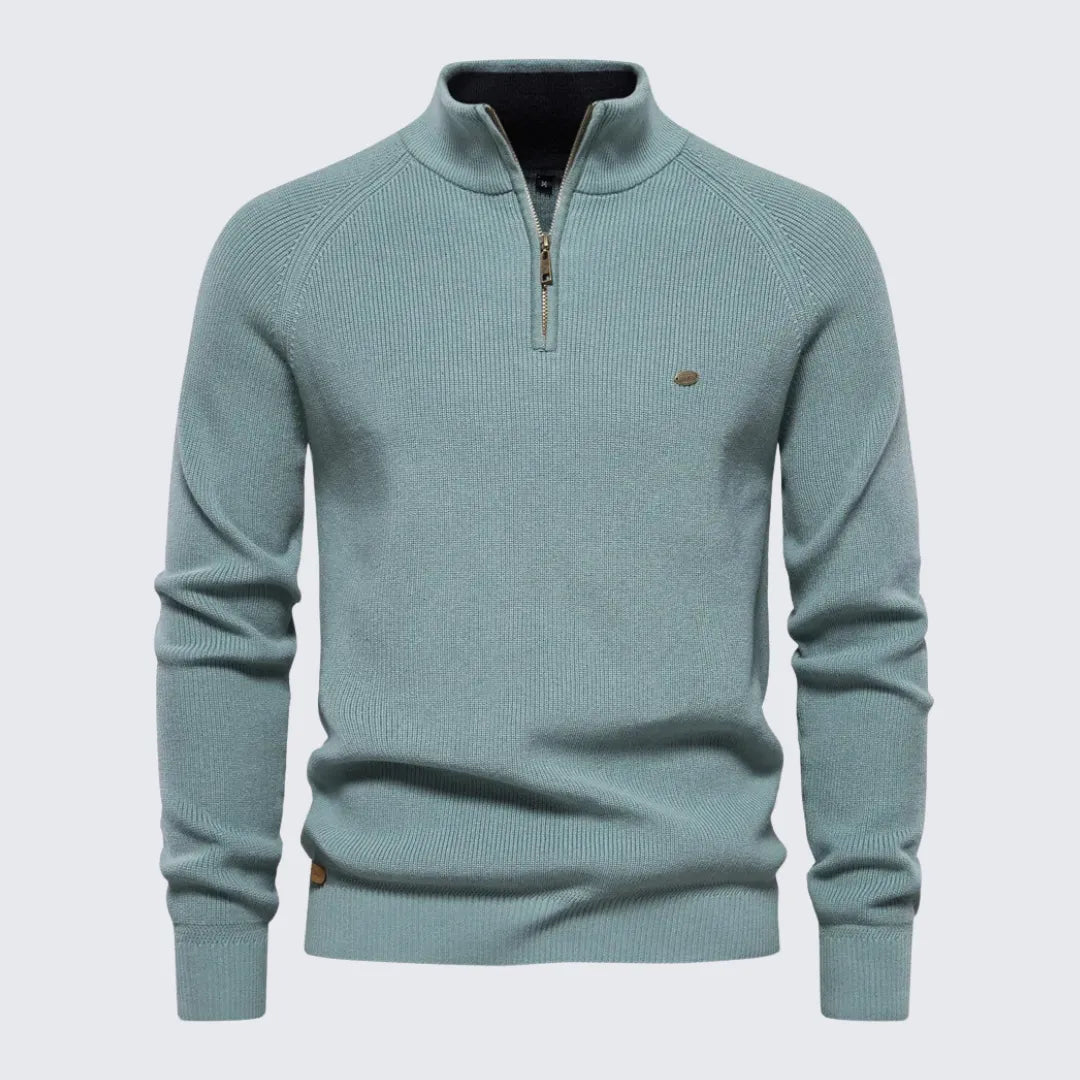 Suéter Masculino Tricô Texturizado Suéter Masculino Tricô Texturizado - Vestuário 099 Fragatto Verde P