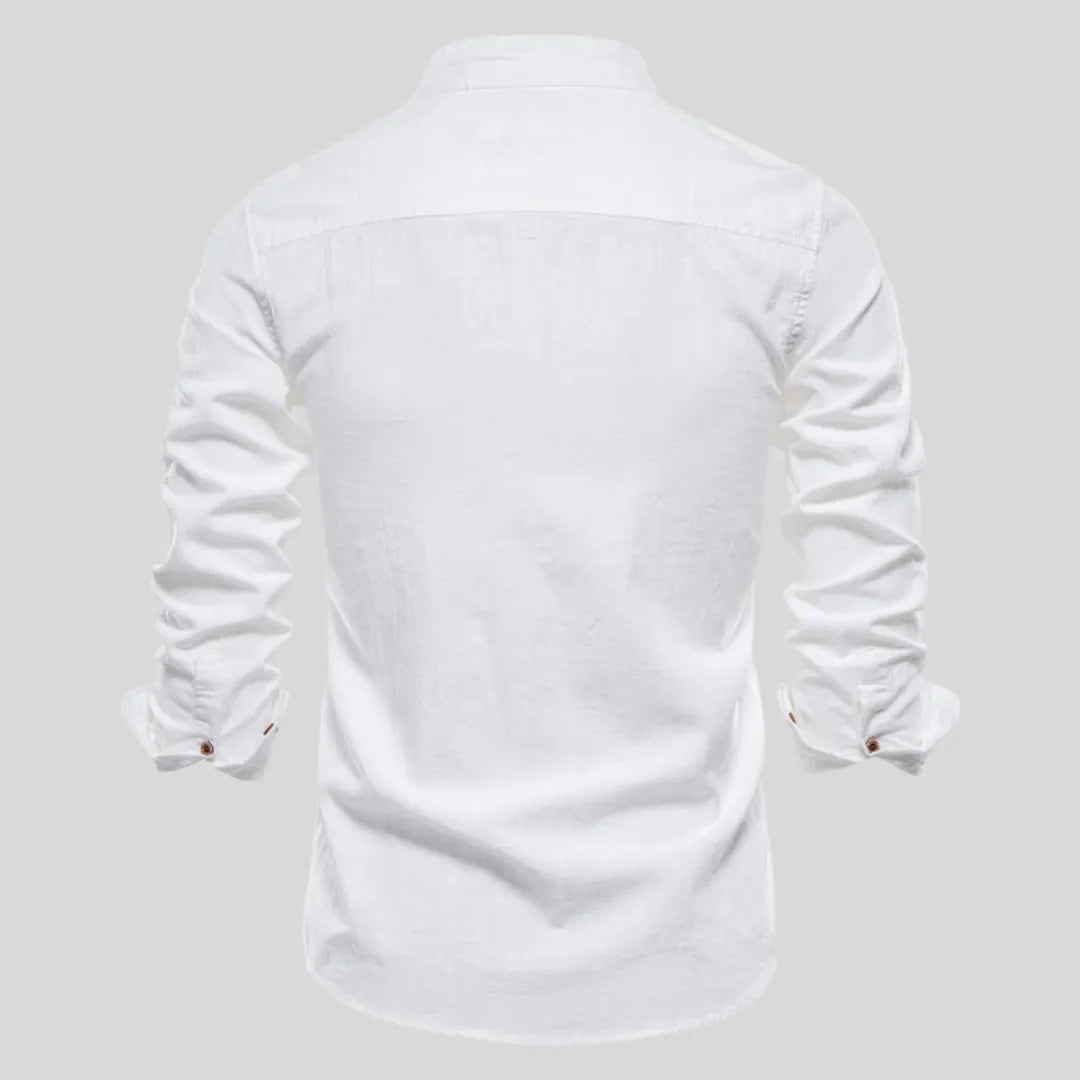 Camisa Masculina Casual Algodão Camisa Masculina Casual Algodão - Vestuário 043 Fragatto