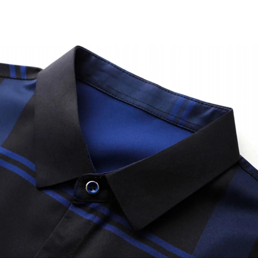 Camisa Masculina Manga Longa Xadrez Camisa Masculina Manga Longa Xadrez - Vestuário 002 Fragatto