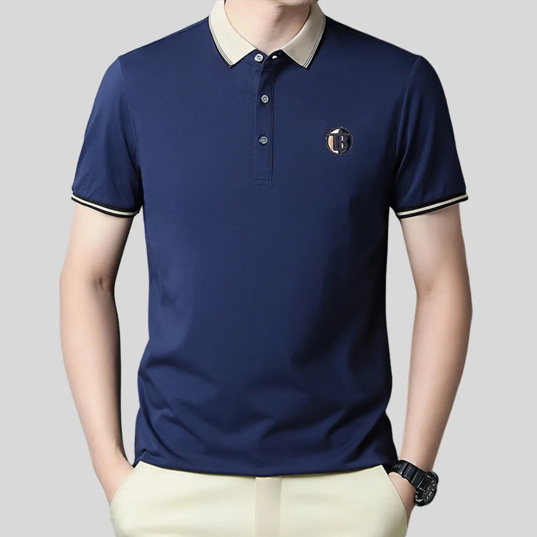 Camisa Polo Masculina Fave Camisa Polo Masculina Fave - Vestuário 024 Fragatto Azul P