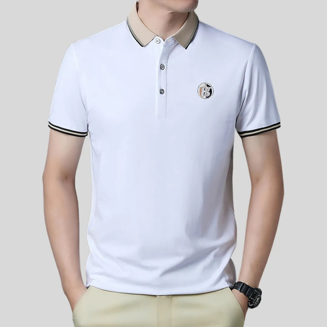 Camisa Polo Masculina Fave Camisa Polo Masculina Fave - Vestuário 024 Fragatto Branco P