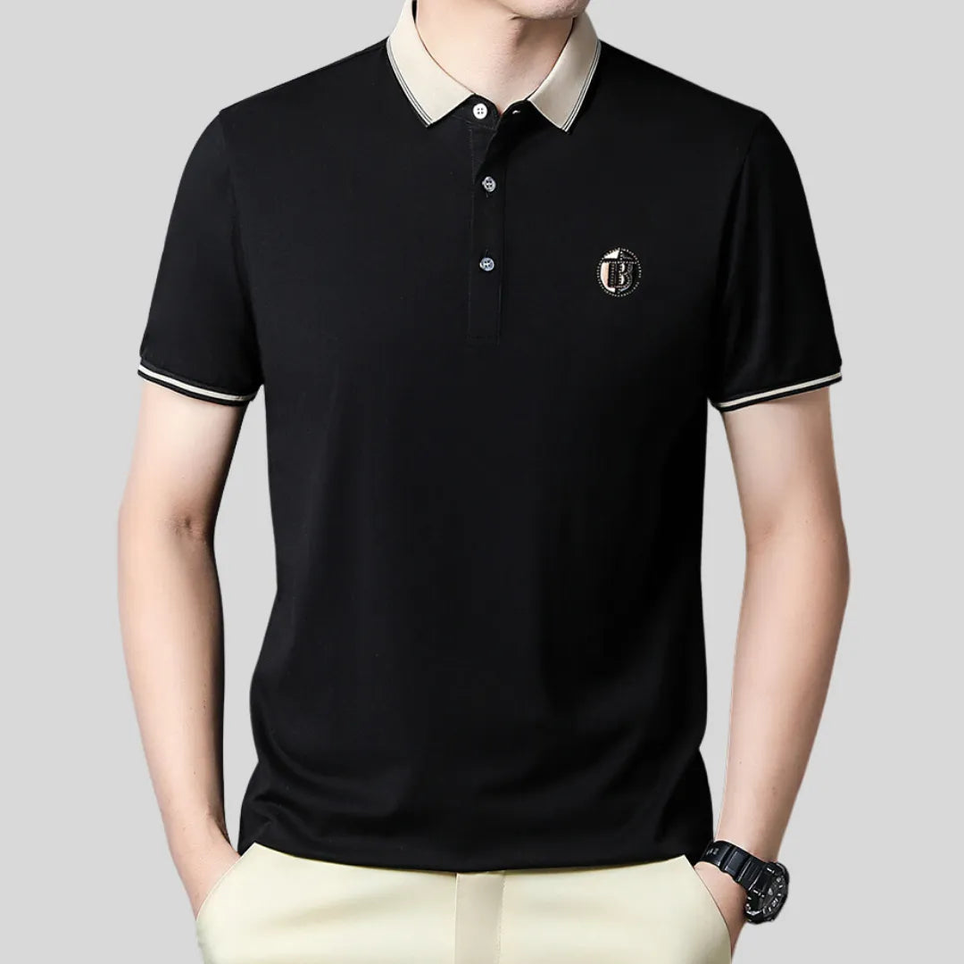 Camisa Polo Masculina Fave Camisa Polo Masculina Fave - Vestuário 024 Fragatto Preto P