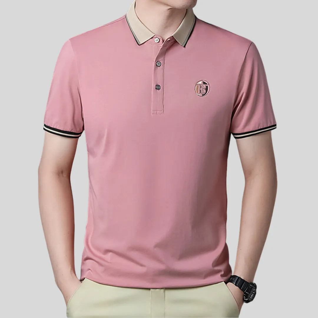 Camisa Polo Masculina Fave Camisa Polo Masculina Fave - Vestuário 024 Fragatto Rosa P