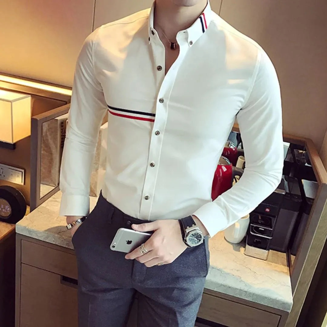 Camisa Social Masculina Unique Camisa Social Masculina Unique - Vestuário 013 Fragatto Branco P
