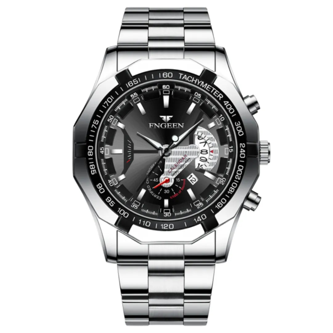 Relógio Masculino Deluxe Relógio Masculino Deluxe - Relógios 002 Fragatto Prata