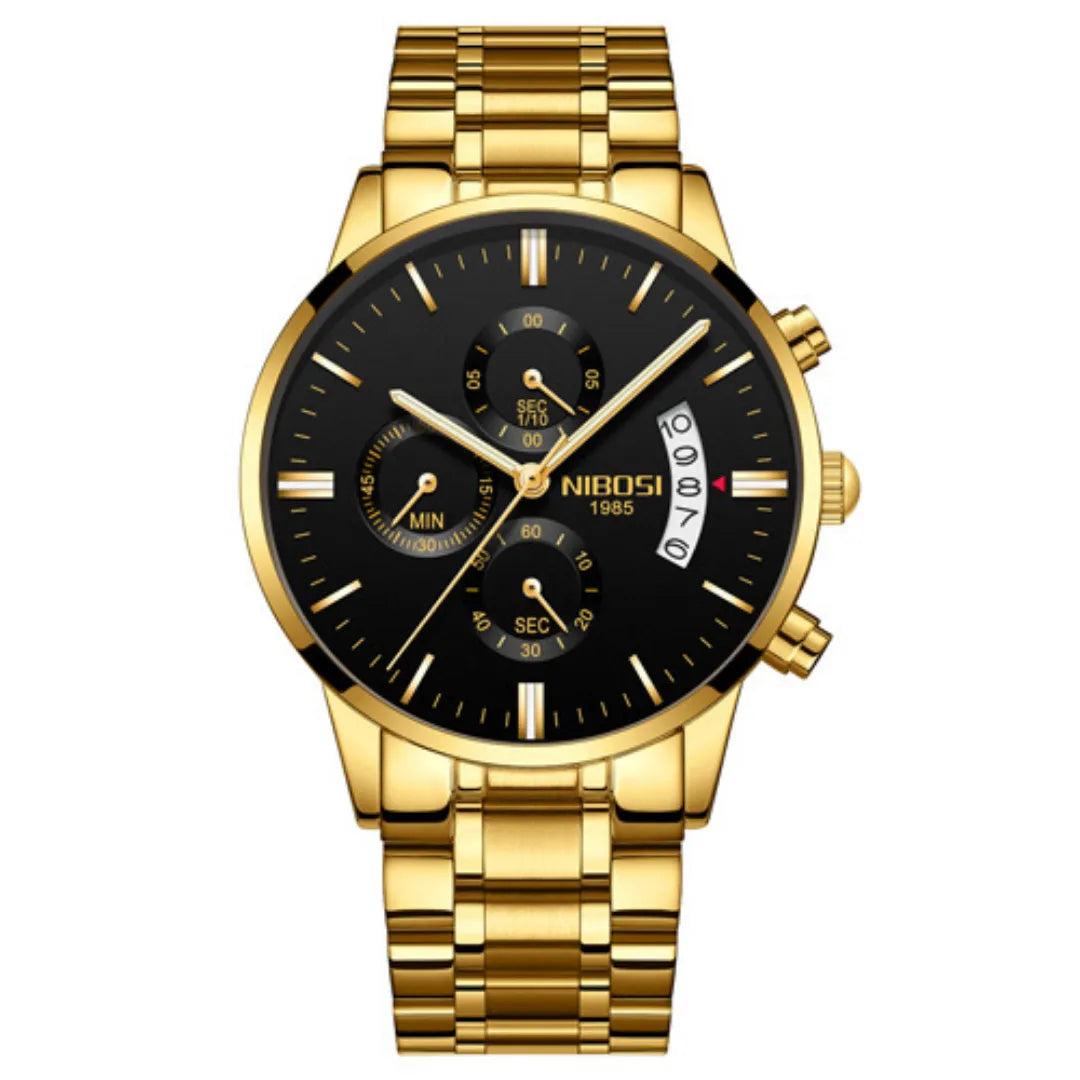 Relógio Masculino Diamond Relógio Masculino Diamond - Relógios 003 Fragatto Dourado
