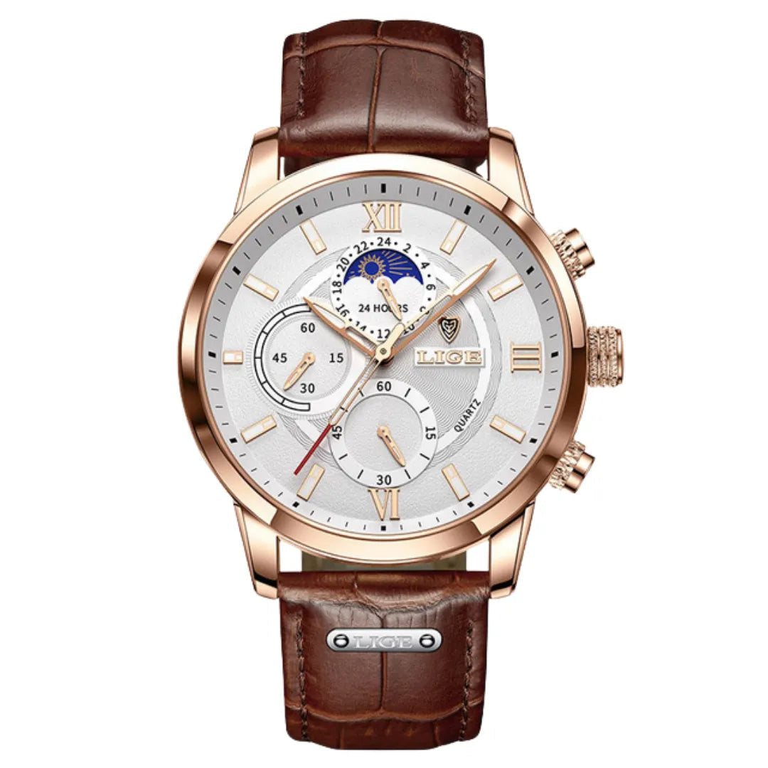 Relógio Masculino Glamorous Relógio Masculino Glamorous - Relógios 005 Fragatto Dourado/Branco