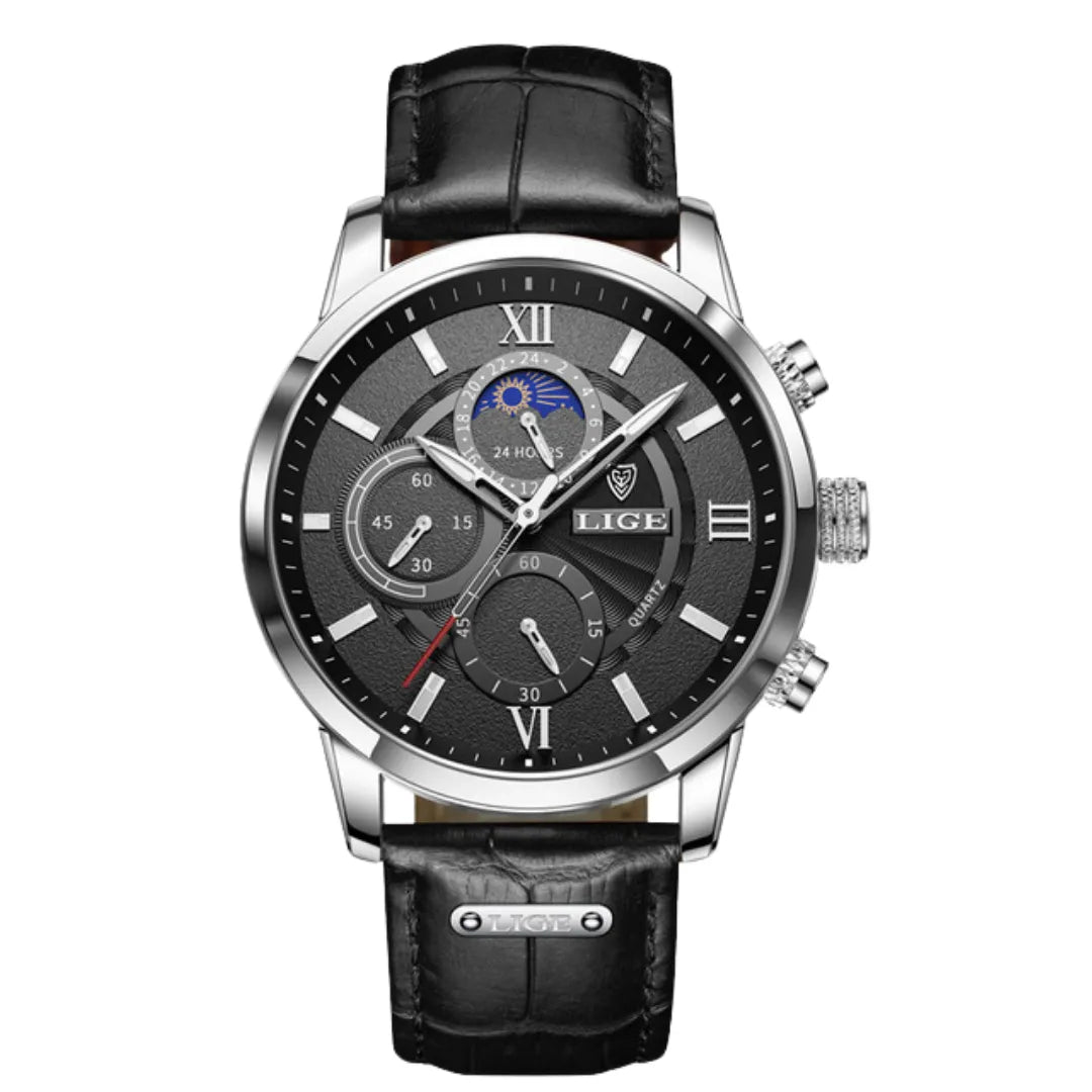 Relógio Masculino Glamorous Relógio Masculino Glamorous - Relógios 005 Fragatto Prata/Preto