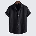 Camisa Masculina Manga Curta Connor Camisa Masculina Manga Curta Connor - Vestuário 050 Fragatto Preto P 