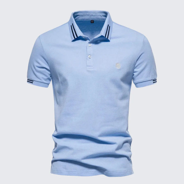 Camisa Polo Masculina Sevilha Camisa Polo Masculina Sevilha - Vestuário 085 Fragatto Azul P 