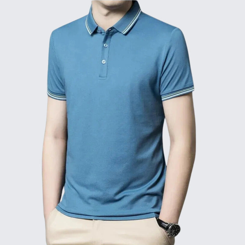 Camisa Polo Masculina Urban Camisa Polo Masculina Urban - Vestuário 027 Fragatto Azul Claro M 