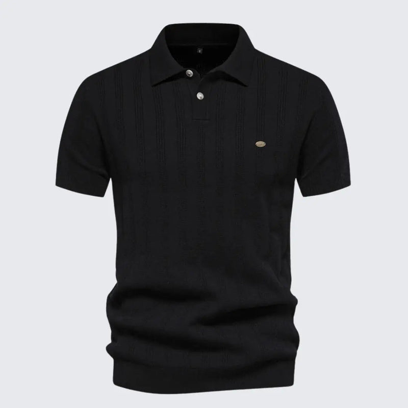 Camisa Polo Masculina Venture Camisa Polo Masculina Venture - Vestuário 089 Fragatto Preto P 