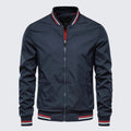 Jaqueta Masculina Bomber Casual Jaqueta Masculina Bomber Casual - Vestuário 122 Fragatto Azul Marinho M 