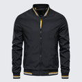 Jaqueta Masculina Bomber Casual Jaqueta Masculina Bomber Casual - Vestuário 122 Fragatto Preto M 