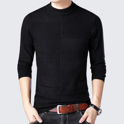 Suéter Masculino Casual Suéter Masculino Casual - Vestuário 101 Fragatto Preto M 