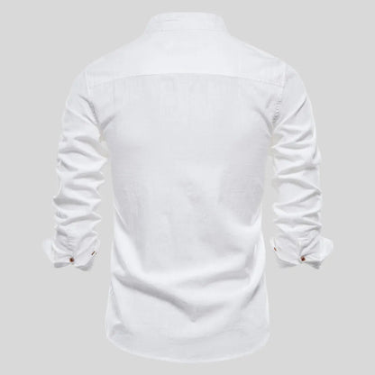 Camisa Masculina Casual Algodão Camisa Masculina Casual Algodão - Vestuário 043 Fragatto 