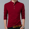 Camisa Masculina Manga Longa Camisa Masculina Manga Longa - Vestuário 003 Fragatto Vermelho P 