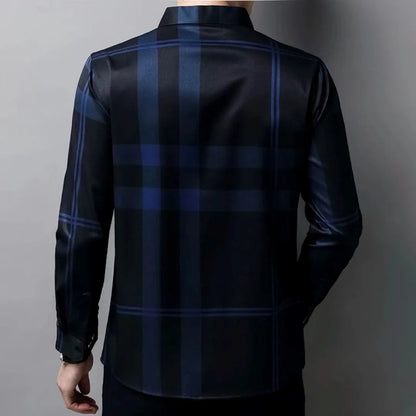 Camisa Masculina Manga Longa Xadrez Camisa Masculina Manga Longa Xadrez - Vestuário 002 Fragatto 