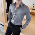 Camisa Social Masculina | Frete Grátis Camisa Social Masculina - Vestuário 014 Fragatto Cinza P 