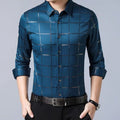 Camisa Social Masculina Square Camisa Social Masculina Square - Vestuário 011 Fragatto Azul P 