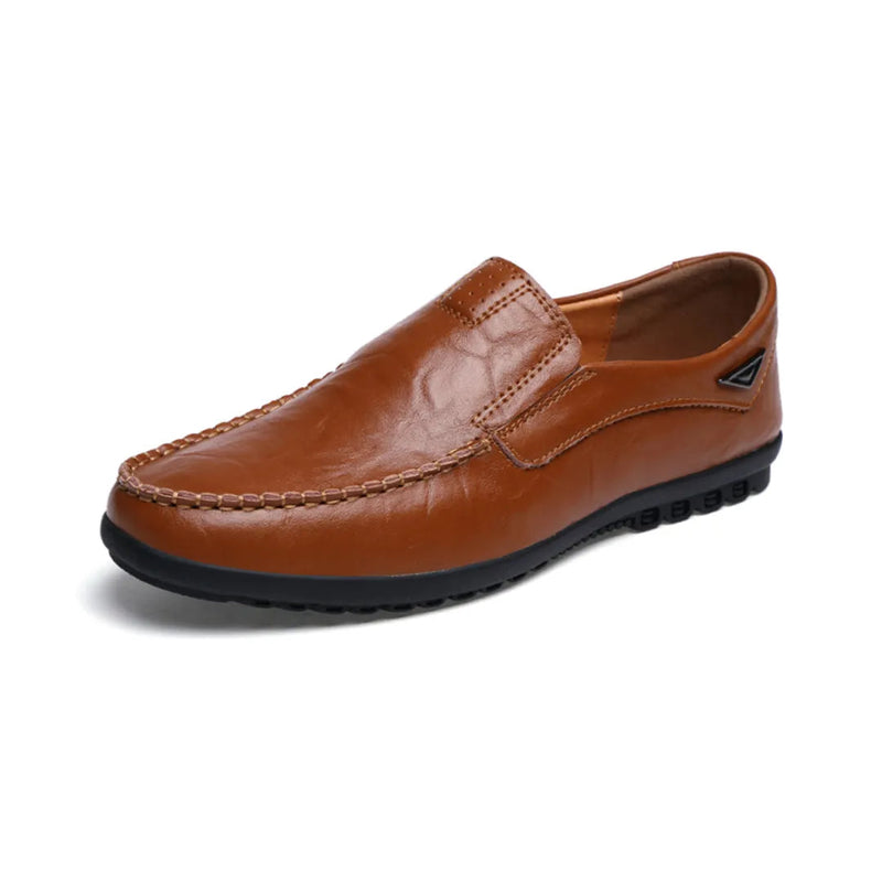 Sapato Mocassim Masculino de Couro Sapato Mocassim Masculino de Couro - Calçados 023 Fragatto Marrom 37 